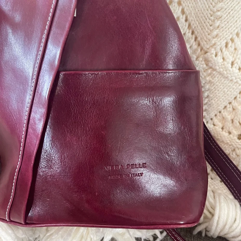 Vera Pelle Crossbody or Backpack Bag - Picture 8 of 12